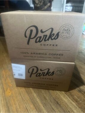Parks Coffee 100% Arabica Coffee - Brown Kraft Boxes